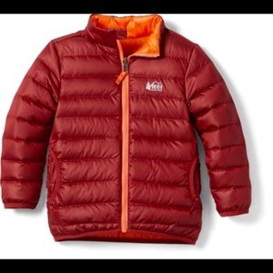 REI Never worn puffer zip 4-5T
